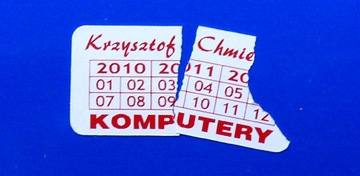 Гарантийные пломбы fi-13 мм FRAGILE / 520 - ArtComp