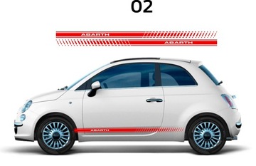 Наклейки для тюнинга Fiat 500, Abarth, Punto, Bravo