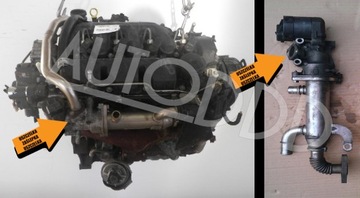 7 Заглушка EGR PEUGEOT CITROEN FORD 2.0 HDI TDCi