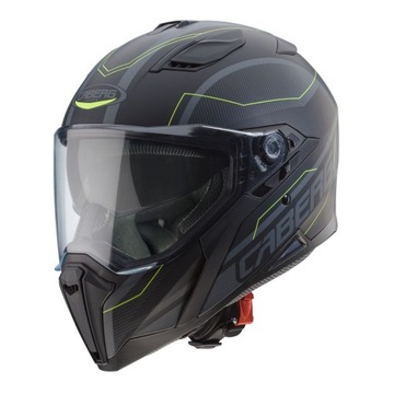 KASK INTEGRALNY CABERG JACKAL czarno żółty roz.XXL