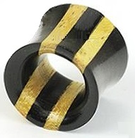 DREWNO PLUG TUNELE PLUGI - DREWNIANY TUNEL 16 mm