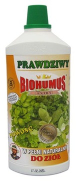BIOHUMUS EXTRA DO ZIÓŁ 1L EKODARPOL NAWÓZ PŁYNNY