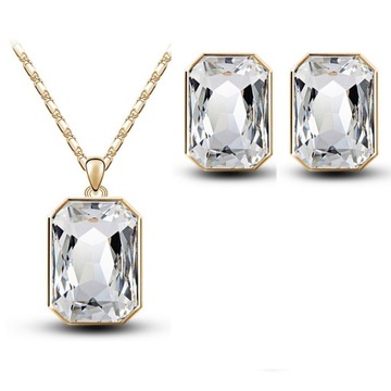 Komplet biżuterii kr. Swarovski PANDORA