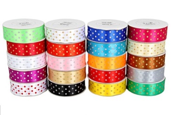 Лента, клетчатая лента, 25 мм/9 метров, 16 цветов.