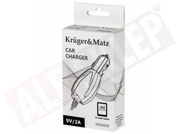 ЗАРЯДНОЕ УСТРОЙСТВО ДЛЯ ПЛАНШЕТОВ KRUGER&MATZ KM0008 9В 2А