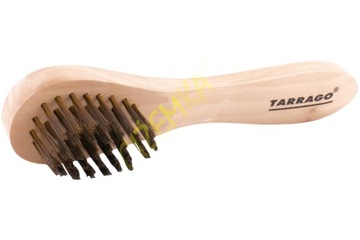 ЩЕТКА ДЛЯ ЗАМШИ И НУБУКА ЖЕСТКАЯ ЛАТУНЬ ТАРРАГО