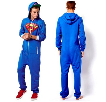 ONESIE SUPERMAN PRZEBRANIE KOMBINEZON DRES L