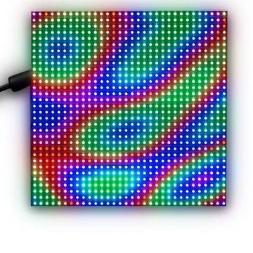 ДВУХСТОРОННЯЯ РЕКЛАМНАЯ LED RGB доска Экран 100х40см