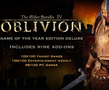 ELDER SCROLLS IV OBLIVION GOTY DELUXE PC STEAM KLUCZ + BONUS