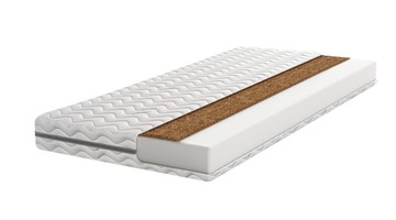 Materac piankowy PIANKA KOKOS 90x190 TWARDY H3 H4