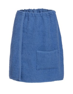 SAUNA RĘCZNIK KILT BLUE BAWEŁNA MĘSKI 50*140CM