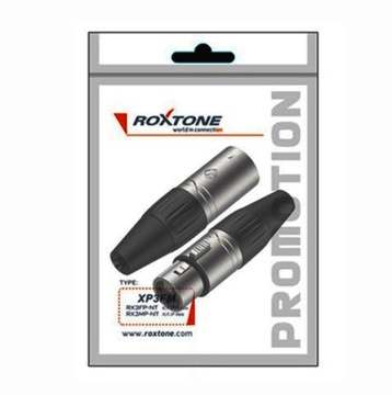 Набор Roxtone XP3FM, 3-контактная розетка, кабель XLR «папа-мама», XLR