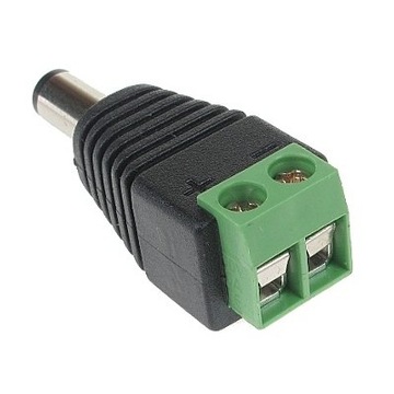 Вилка питания постоянного тока «папа» S-55*P10 5,5 мм 10 шт.