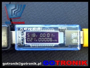 KEWEISI USB-порт, амперметр _____BTE-147