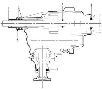 Симеринг редуктора для Land Rover Freelander