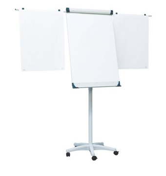 FLIPCHART MAGNETYCZNY TABLICA NA KÓŁACH 70x100
