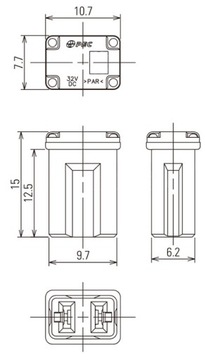 ЯПОНИЯ JAPVAL MICRO 10 FMA 30A ПРЕДОХРАНИТЕЛЬ