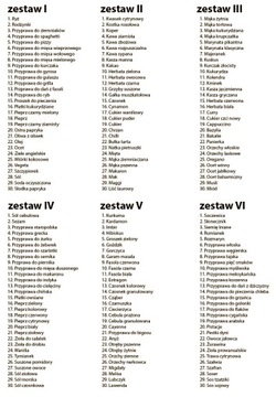 Этикетки-наклейки для контейнеров СПЕЦИИ, 180 шт.