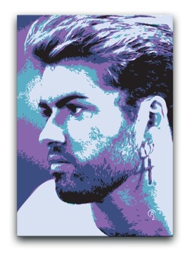 George Michael - OBRAZ 30x20 ( nie plakat )