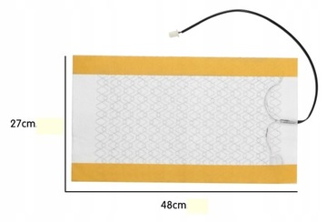 ПОДОГРЕВ СИДЕНЬЯ, НАГРЕВАТЕЛЬНЫЙ КОВРИК, 20ВТ, БОЛЬШОЙ
