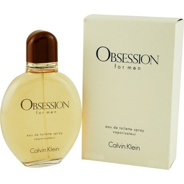 Perfumy Męskie Calvin Klein Obsession Men 125 Ml