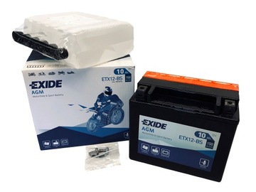 AKUMULATOR EXIDE BIKE ETX12-BS 12V 10Ah 150A