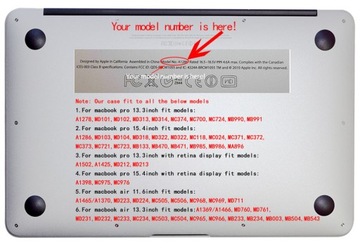 Пластиковый чехол для MacBook Pro 13