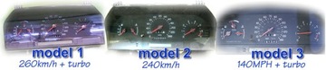 Tarcze Indiglo do licznika VOLVO 850 MoMan wzór 3