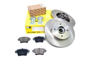 Tarcze 268mm + Klocki TYŁ Citroen C4 PICASSO 06-13