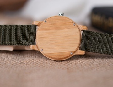 Деревянные часы унисекс BOBO BIRD D11 Bobobird