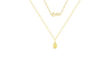 Золотой набор причастия крещения Медали Цепь