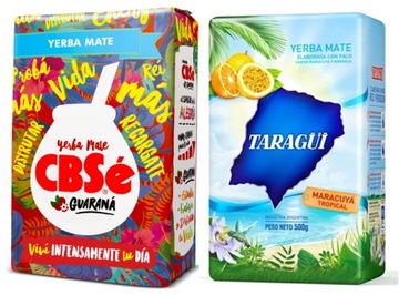 Yerba Mate Taragui Tropical + CBSe Energia Guarana