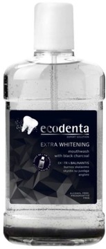 ECODENTA PŁUKANKA DO UST Z CZARNYM WĘGLEM 480ML