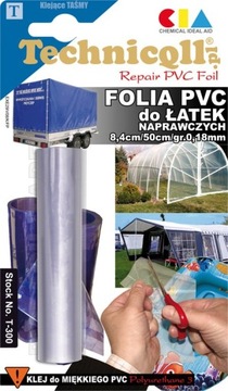 FOLIA PCV DO ŁATEK NAPRAWCZYCH 8,4CM/50 TECHNICQLL