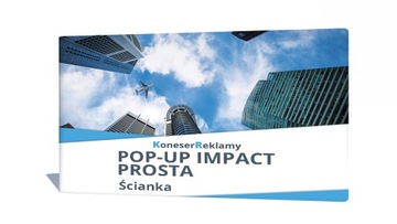 Ścianka z grafiką Impact Pop-up ścianka prosta 3x5