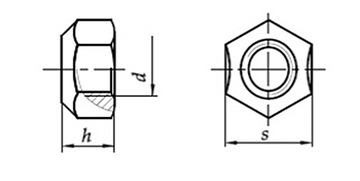 Самоконтрящаяся гайка M16x1,5 DIN980 OC класс 8,8 5 шт.