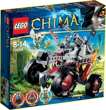 LEGO ~CHIMA~ 70004 ~ Wilczy Pojazd Wakza ~ NOWY