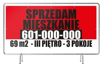 Baner SPRZEDAM Dom/Mieszkanie/Działkę - 20 wzorów