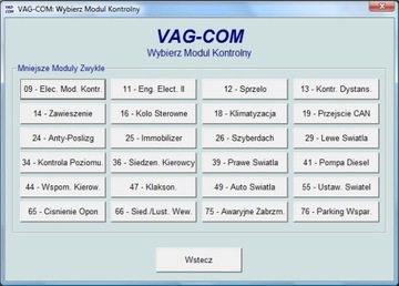 KKL VAG INTERFACE + VAG POLISH PROGRAM 2.5 VW FTDI