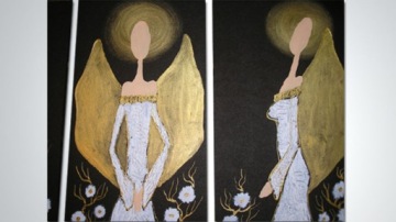 ANGELS OF HAPPINESS and WELFARE свадебный подарок ___ A2