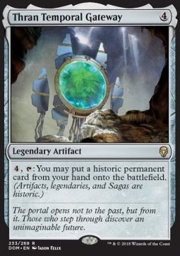 Thran Temporal Gateway - wprowadza karty do gry @@