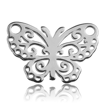 Zawieszka MOTYL AŻUR CELEBRYTKA srebro 925