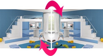 фото ориг. №11, Bunk bed raj 5 with a table with a table two mattresses + free of charge seat
