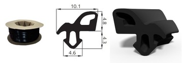 Uszczelka okna okien okienna S-1560 Szpula 300mb