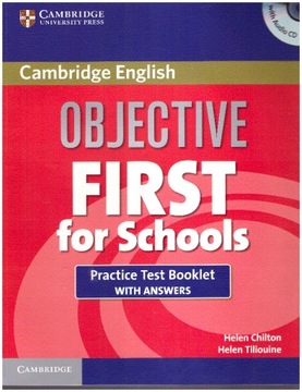 Cambridge English Objective First for Schools + CD