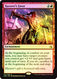 Hazoret's Favor REGULAR FOIL - Magic