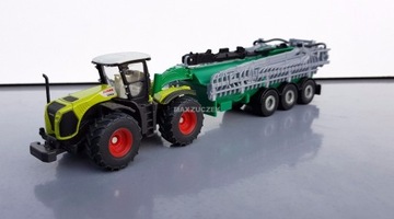 ТРАКТОР SIKU 1827 CLAAS XERION С БАКОМ 1:87