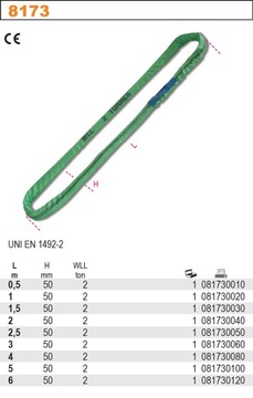 ШЛАНГ БЕСКОНЕЧНЫЙ ОДИНОЧНЫЙ 2Т 0,5 М ROBUR 8173