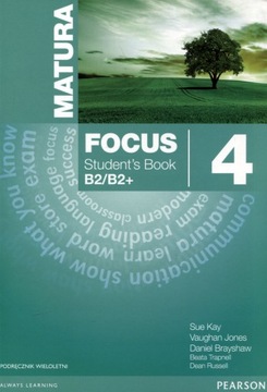 Matura Focus 4 Students Book wieloletni + CD Brayshaw, Kay, Jones