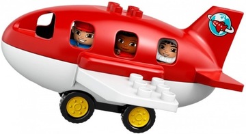 klocki LEGO Duplo 10805 Dookoła świata Zwierzęta Zoo Wieloryb Samolot